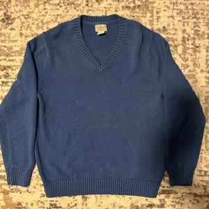 L.L. Bean vneck sweater